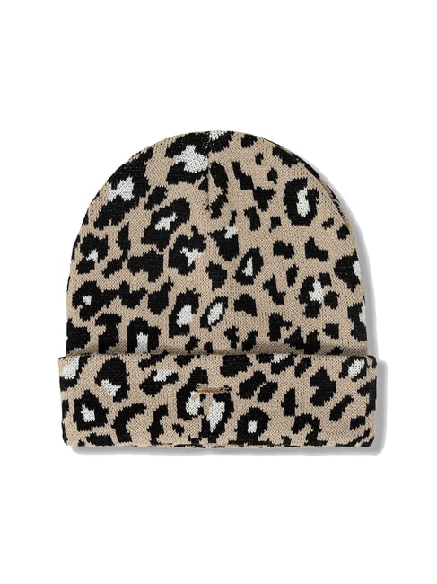 KIDS Hut- und Schal-Set schicker Leopard - Kinderh&uuml;te