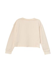 GUESS KIDS M&auml;dchen-Sweatshirt mit Rundhalsausschnitt und Logostickerei - Sweatshirts Kinder