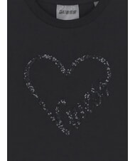 GUESS KIDS MINI ME Baumwoll-T-Shirt mit Pailletten jetbla - Kinder-T-Shirt - 3