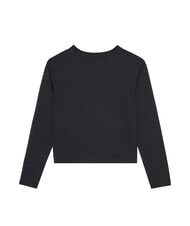 GUESS KIDS Lang&auml;rmeliges T-Shirt mit Teddyb&auml;r - Kinder-T-Shirt