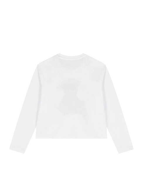 KIDS Lang&auml;rmeliges T-Shirt mit Teddyb&auml;r purwei&szlig; - Kinder-T-Shirt