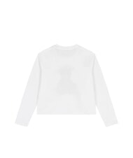 GUESS KIDS Lang&auml;rmeliges T-Shirt mit Teddyb&auml;r - Kinder-T-Shirt