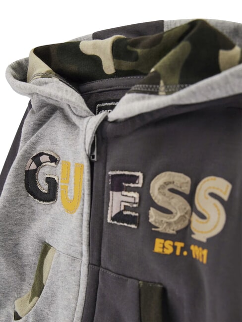 KIDS MINI ME Trainingsanzug mit Kapuze und Hose Grautonkombination - Strampler und Baby-Outfits