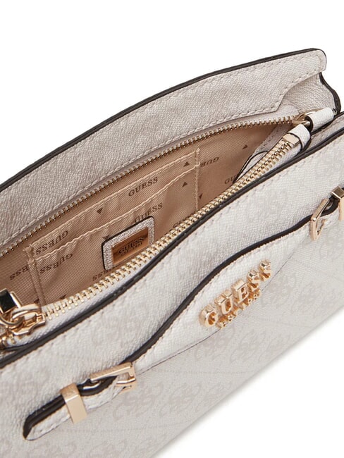 KATYA Mini-Schultertasche wei&szlig;es Logo - Damentaschen