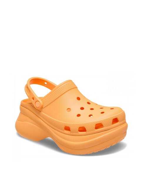 CLASSIC BAE Klobige Sabot-Pantoffeln Orangen-Eis am Stiel - Damenschuhe