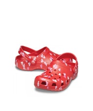 CROCS CLASSIC VDAY Damen-Clog-Hausschuhe kirschrot - Schuhe Unisex - 6