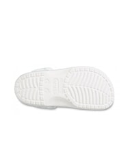 CROCS CLASSIC GINGHAM Damen-Slipper mit Print wei&szlig;/blau - Damenschuhe - 6