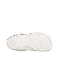 CROCS CLASSIC WARPED Unisex-Hausschuhe mit Aufdruck wei&szlig; schwarz - Schuhe Unisex - 7