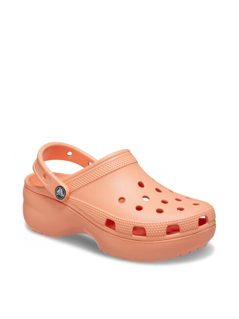 CLASSIC PLATFORM CLOG W Sabot-Sandale Papaya - Damenschuhe