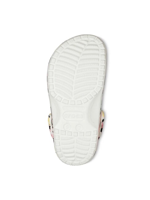 CLASSIC TIEDYE Damen-Sabotpantoffeln mit Aufdruck mehrfarbig/wei&szlig; - Damenschuhe