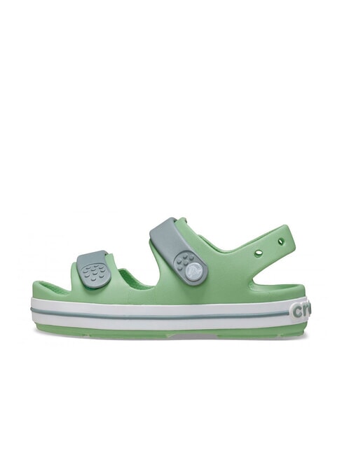 CROCBAND CRUISER KIDS Kinder-Sandalenpantoffeln helles Gr&uuml;n/staubiges Gr&uuml;n - Kinderschuhe