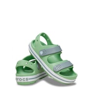 CROCS CROCBAND CRUISER KIDS Kinder-Sandalenpantoffeln helles Gr&uuml;n/staubiges Gr&uuml;n - Kinderschuhe - 6