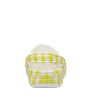 CROCS CLASSIC GINGHAM Damen-Slipper mit Print Taglilie - Damenschuhe - 5