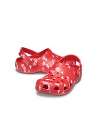 CROCS CLASSIC VDAY KIDS M&auml;dchen-Holzschuhe kirschrot - Kinderschuhe - 6