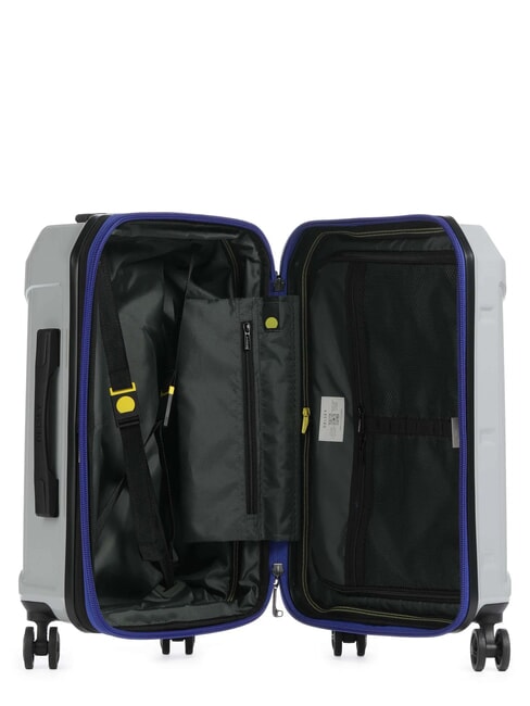 CAMPIONARIO - REMPART Erweiterbarer Handgep&auml;cktrolley SILBER - Handgep&auml;ck