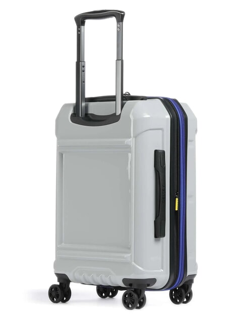 CAMPIONARIO - REMPART Erweiterbarer Handgep&auml;cktrolley SILBER - Handgep&auml;ck