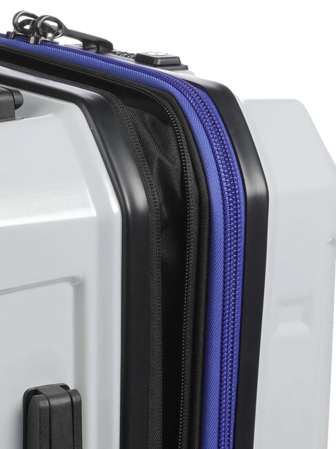 CAMPIONARIO - REMPART Erweiterbarer Handgep&auml;cktrolley SILBER - Handgep&auml;ck