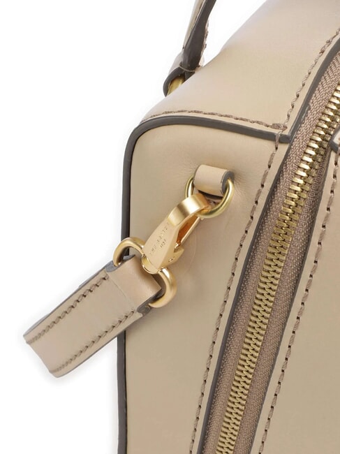 LAURA Ledertasche mit Schulterriemen Butter abb. Gold - Damentaschen