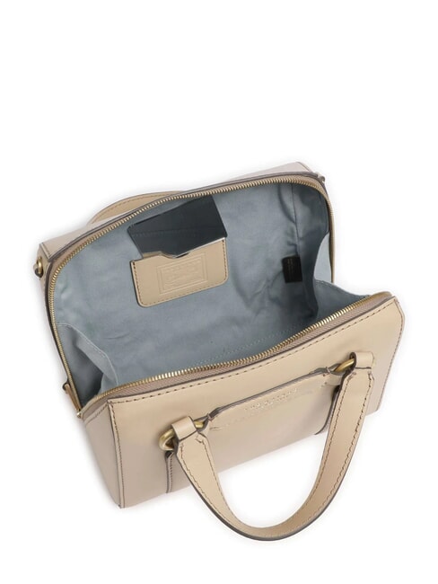 LAURA Ledertasche mit Schulterriemen Butter abb. Gold - Damentaschen