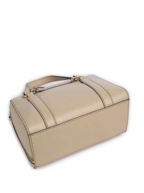 LAURA Ledertasche mit Schulterriemen Butter abb. Gold - Damentaschen