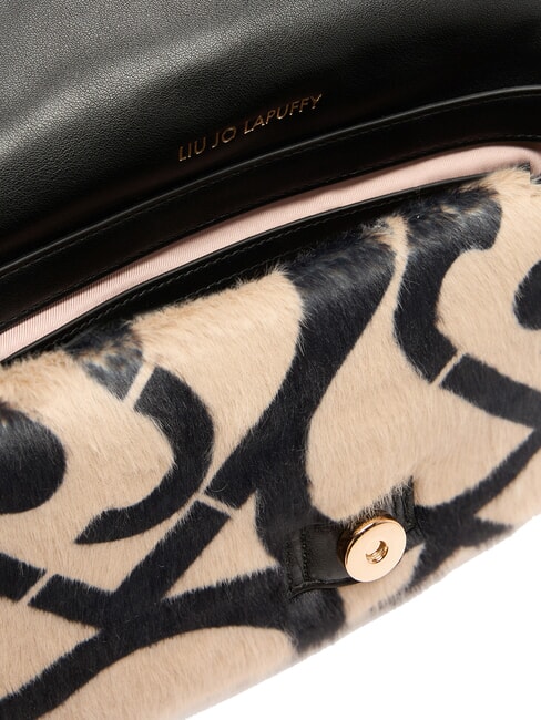 LAPUFFY Umh&auml;ngetasche neutral/schwarz - Damentaschen