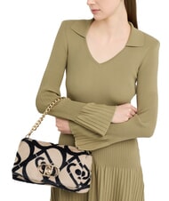 LIUJO LAPUFFY Umh&auml;ngetasche neutral/schwarz - Damentaschen - 5