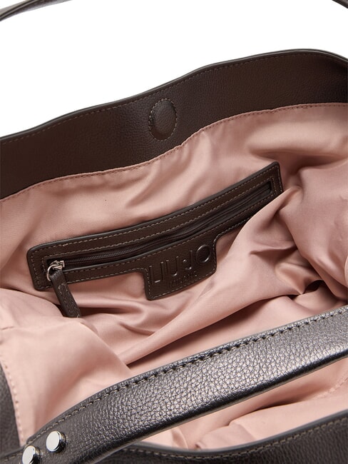 KALISKA Schultertasche mit Schultergurt Anthrazit met. - Damentaschen