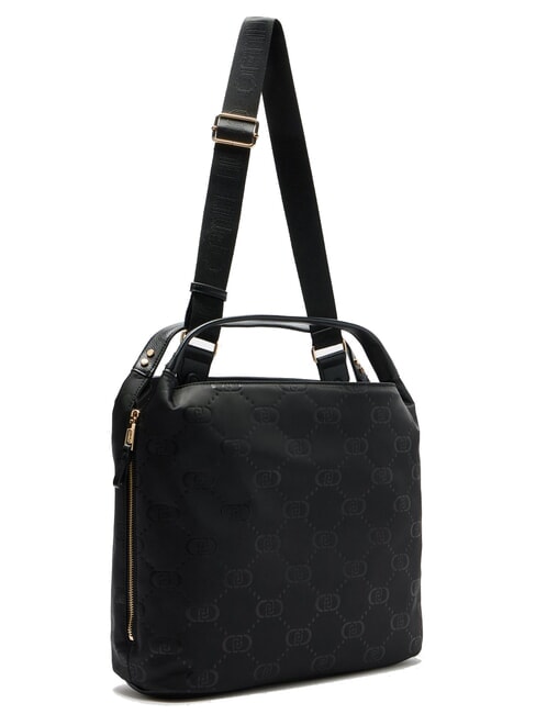 KALISKA Schultertasche mit Schultergurt SCHWARZ - Damentaschen