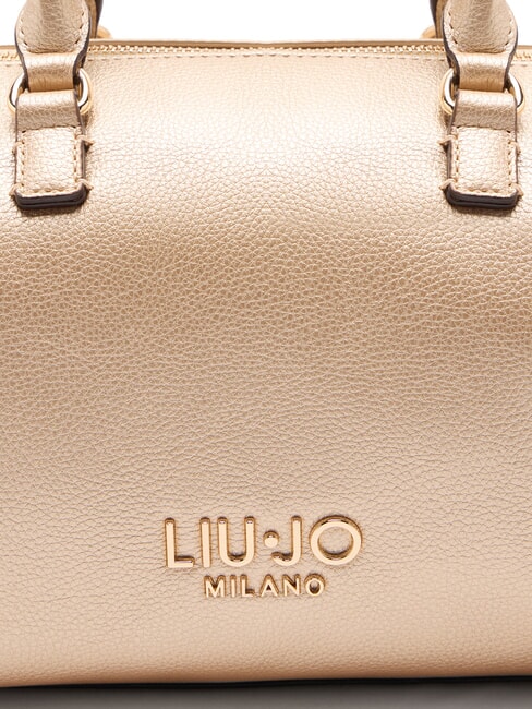 EVRIM Kofferraumtasche mit Nieten Hell Gold - Damentaschen