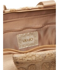LIUJO WOOL Handtasche mit Schulterriemen Hafermilch - Damentaschen - 4