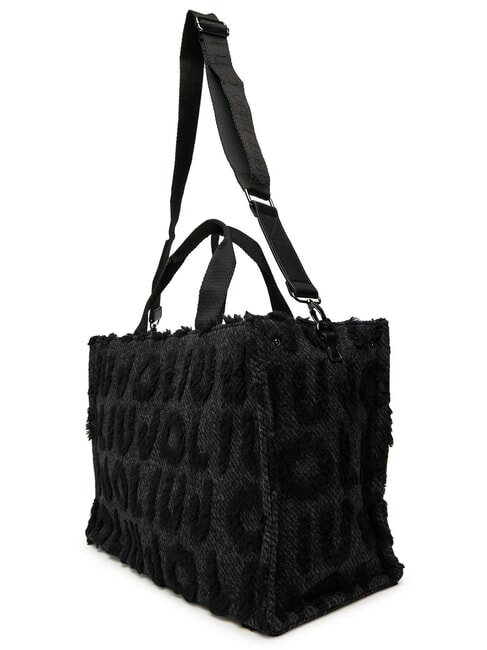 WOOL Handtasche mit Schulterriemen SCHWARZ - Damentaschen