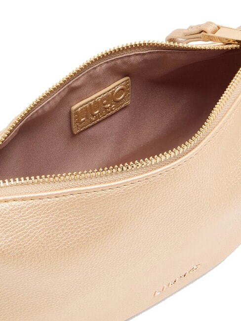 KALISKA Schultertasche mit Schultergurt Hell Gold - Damentaschen