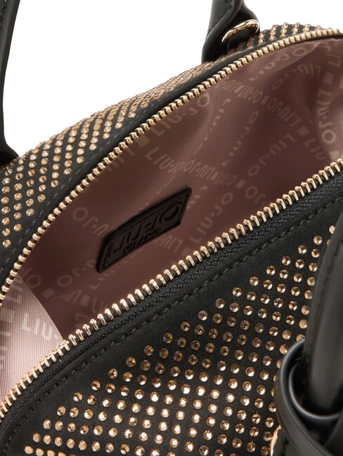 AMELIE Handtasche mit Schulterriemen SCHWARZ - Damentaschen