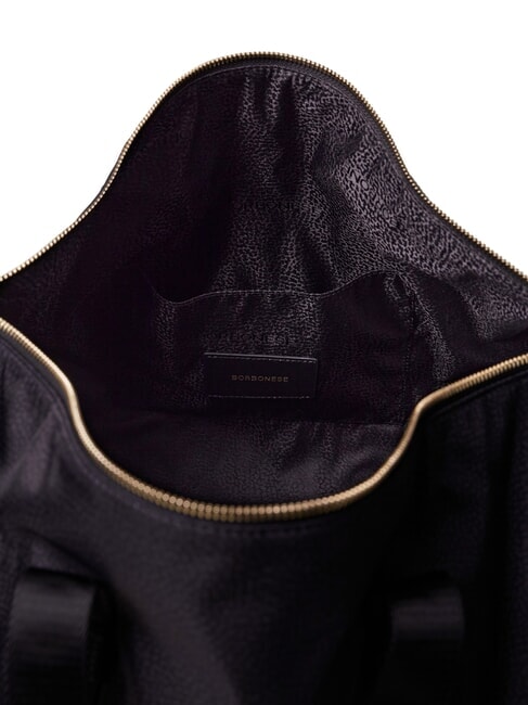 ECO LINE  Mittlere Tasche mit Schultergurt dunkles Schwarz - Reisetaschen