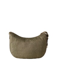 BORBONESE LUNA S Tasche mit Schultergurt Olive - Damentaschen - 4