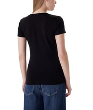 GUESS CAMELIA TRIANGLE Kurz&auml;rmeliges T-Shirt mit Aufdruck und Applikationen - T-Shirts und Tops f&uuml;r Damen