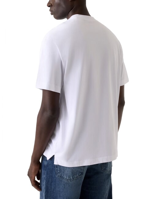 DIAMANTE LOGO Oversized Kurzarm-T-Shirt purwei&szlig; - Herren-T-Shirts