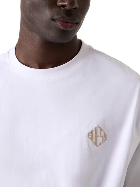 DIAMANTE LOGO Oversized Kurzarm-T-Shirt purwei&szlig; - Herren-T-Shirts