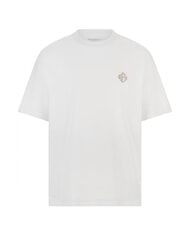 GUESS DIAMANTE LOGO Oversized Kurzarm-T-Shirt purwei&szlig; - Herren-T-Shirts - 4