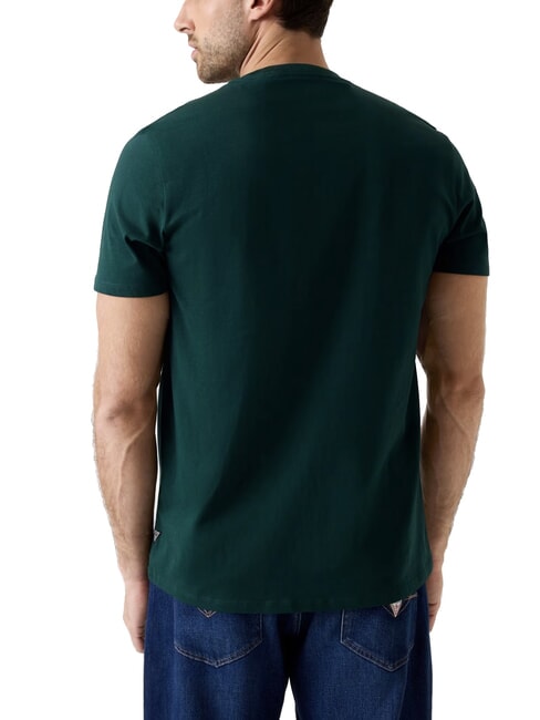 PAINTED TRIANGLE Kurzarm-T-Shirt in regul&auml;rer Passform dunkle Jade - Herren-T-Shirts