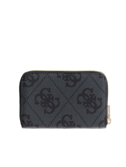 LAUREL 2 Mittelgro&szlig;e Geldb&ouml;rse mit Rei&szlig;verschluss und 4G-Logoaufdruck Kohle - Brieftaschen Damen