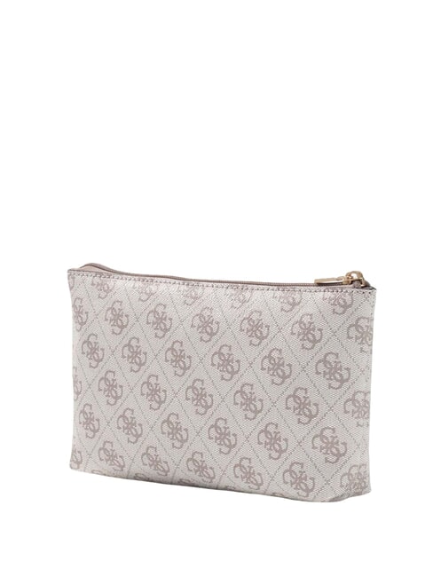 LAUREL 2 Clutch mit Manschette Logo in dunklem Taupe - Damentaschen