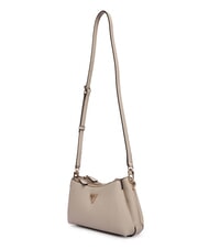 GUESS NOELLE 2 Schultertasche mit Schultergurt Taupe - Damentaschen - 4