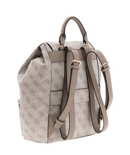 GUESS MANHATTAN 2 Rucksack mit 2 Taschen Logo in dunklem Taupe - Damentaschen - 2