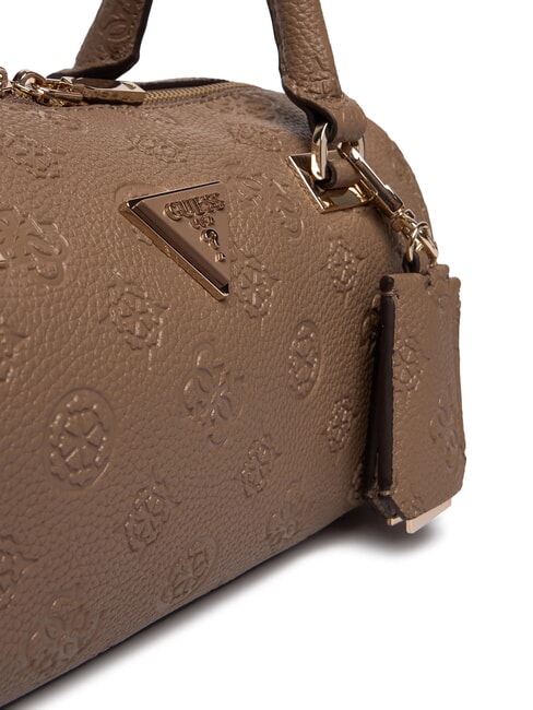 CRESIDIA 2 Schultertasche mit Schultergurt Logo in dunklem Taupe - Damentaschen