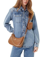 LIUJO ACHALA Kleine Tasche mit Kette und Beutel Wildleder- - Damentaschen - 5