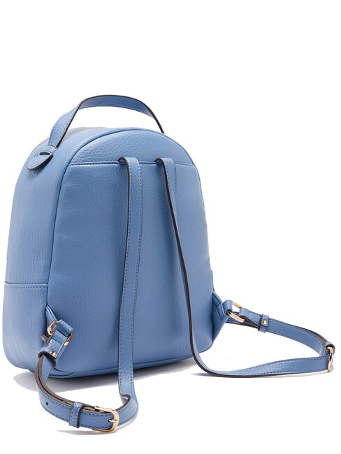 MANHATTAN Mittelgro&szlig;er runder Rucksack mit Tasche heller Denim - Damentaschen