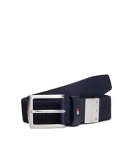 TOMMY HILFIGER REVERSIBLE Doppelseitiger Stoffg&uuml;rtel Weltraumblau - G&uuml;rtel - 2