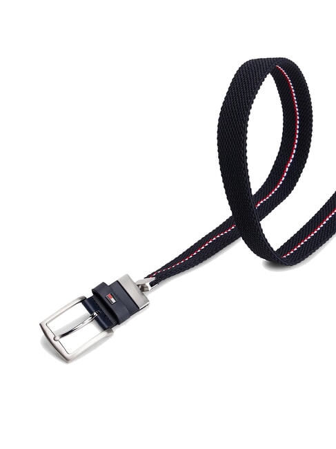 REVERSIBLE Doppelseitiger Stoffg&uuml;rtel Weltraumblau - G&uuml;rtel