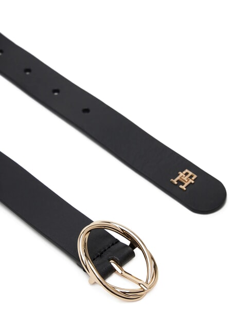 TH CHIC Damenlederg&uuml;rtel Schwarz - G&uuml;rtel